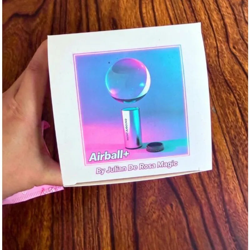 Airball+ Gimmick By Julian De Rosa Air Ball Stage Magic Trick Floating Crystal Ball Illusion Magic Show Street Magicians Props