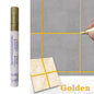 Waterproof Tile Marker Grout Pen Wall Seam for Floor Bathroom Kitchen Toilet Wall Seam Repair Black White Gold Silver Beige