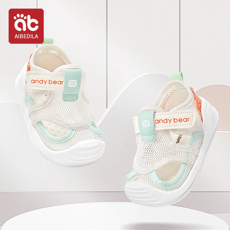 Baby Walking Shoes Summer Boys Mesh Shoe 1-3 Year Girls Sandals Soft Sole Anti Slip Children Casual Shoe Lightweight Baby Shoes