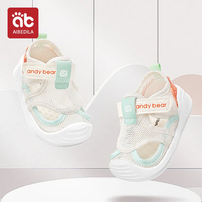 Baby Walking Shoes Summer Boys Mesh Shoe 1-3 Year Girls Sandals Soft Sole Anti Slip Children Casual Shoe Lightweight Baby Shoes