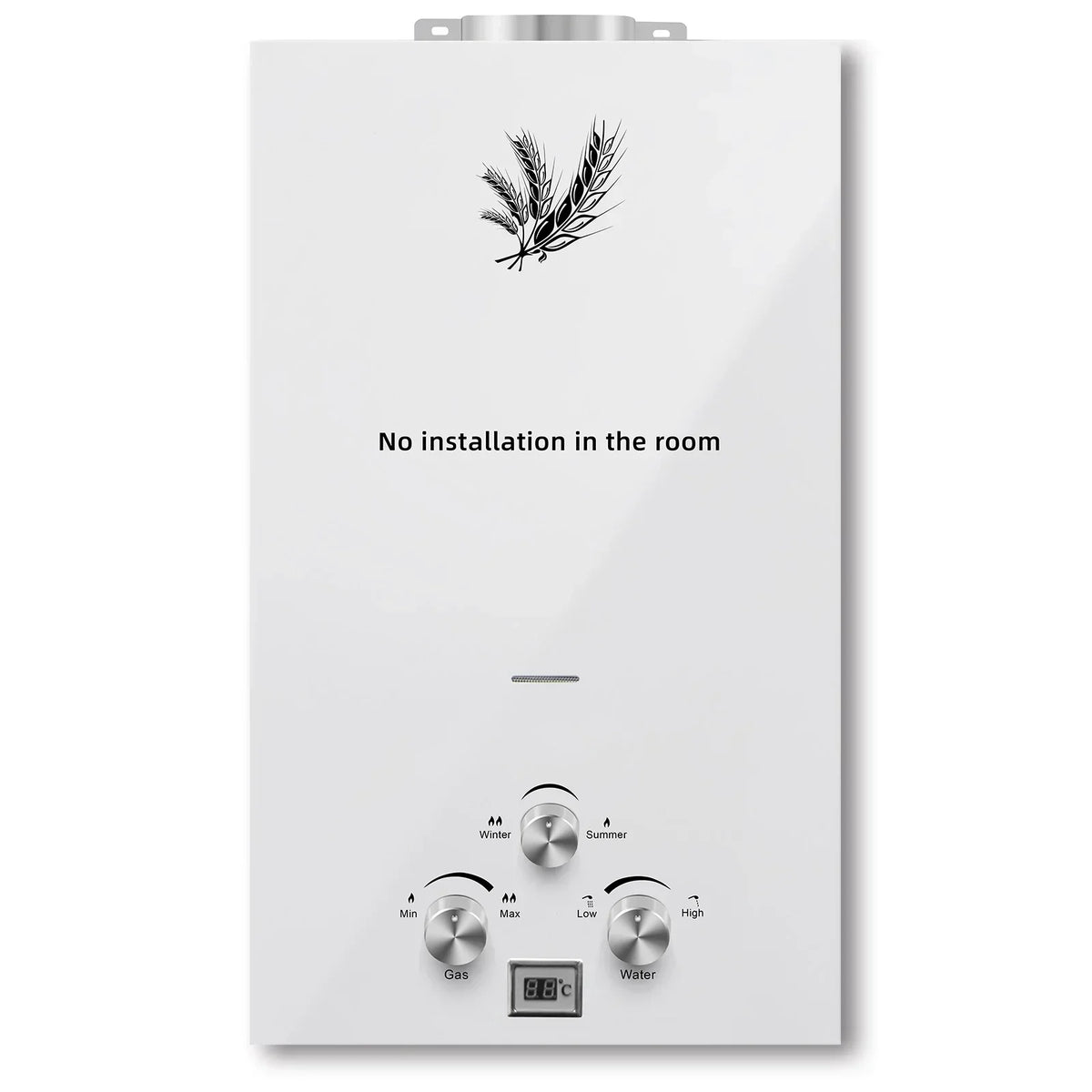 VEVOR liquefied petroleum gas water heater 6L 8L 10L 12L 16L 18L liquefied petroleum gas propane butane white water heater