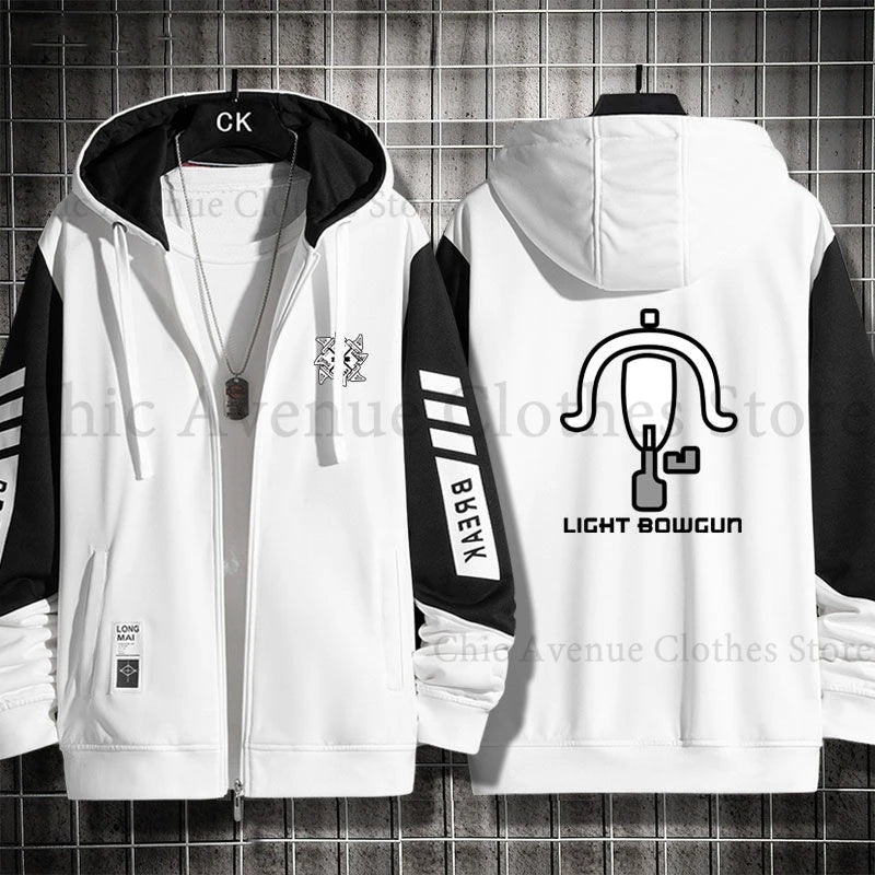 Monster Hunter Print Hoodie for Men Women Hooded Zip-up Autumn Coat Long Sleeve Man Hoodie Hooded Shirt Casual Sweatshirts