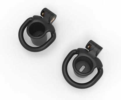 Munchkin Deep Throat Inverted Penetration Master Padlock Male Chastity Cage for Chastity Pros，penis tube micro cock cage