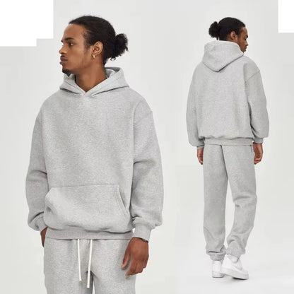 Animal Leopard 2025 Spring Autumn high-quality casual men s sportswear set printed men s hoodie two-piece set sweatshirt