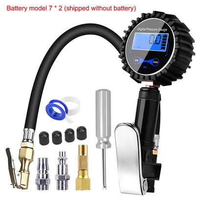 Digital Display Tire Pressure Gauge Auto Accessories High-precision Monitoring Inflation Gun Universal Car Tire Manometro