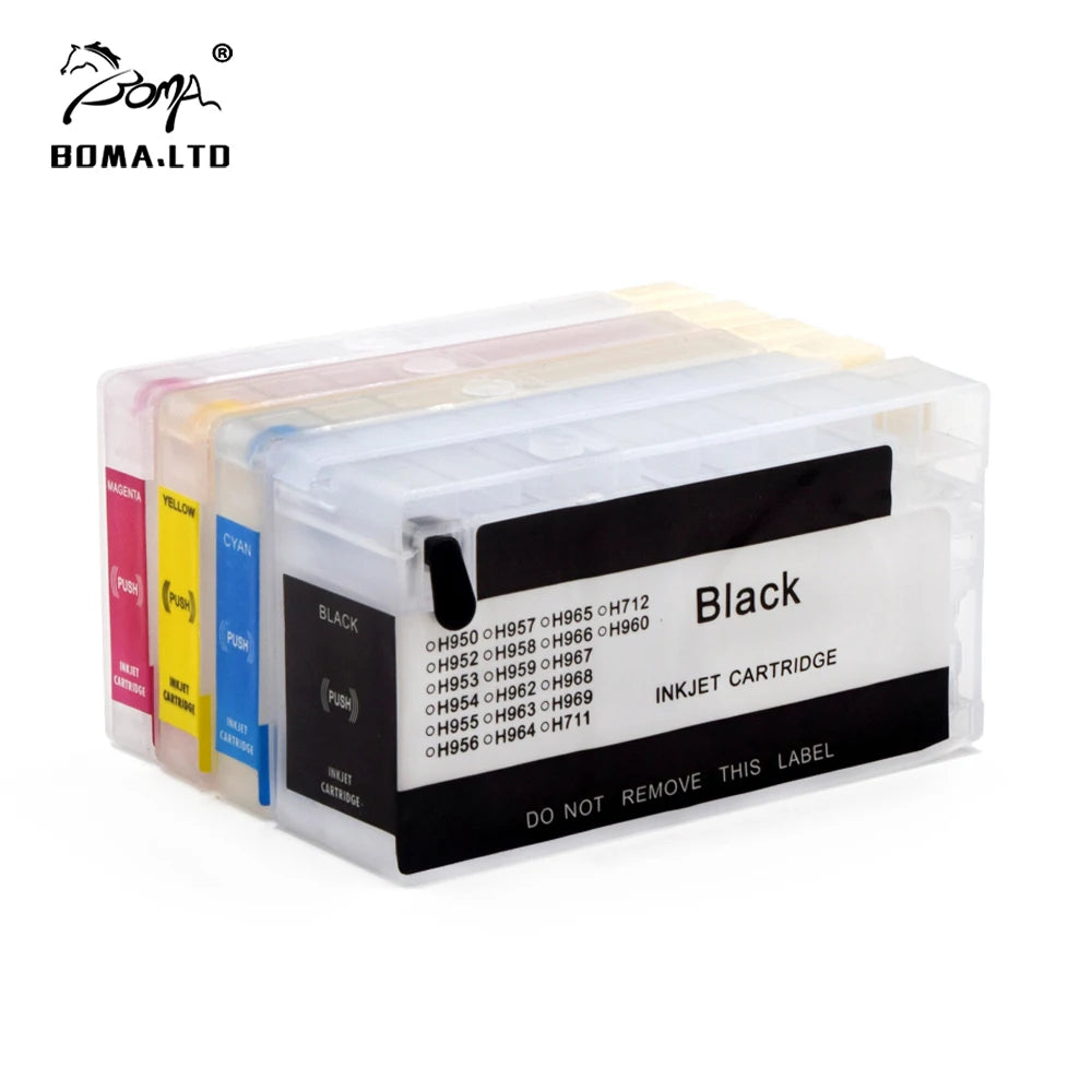 952 953 954 955 956 957 958 959 95U 950 951 711 Refillable ink Cartridge Without Chip For Hp 950xl 951xl 711xl 952xl 953xl 954xl