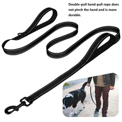 Double Strap for Dogs Hands Free Leash Dog Long Leash for Pet Puppy Accessories Dog Walking GXQ16