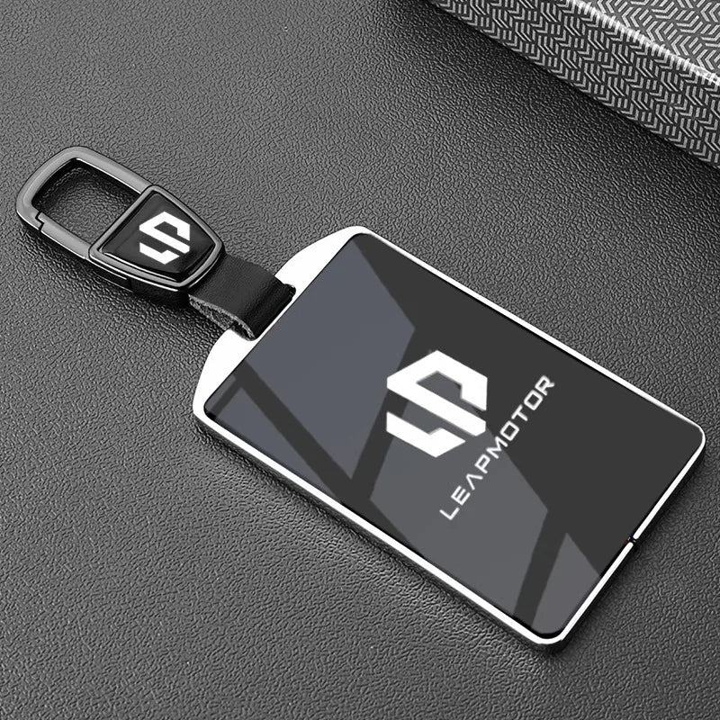 Car Zinc Alloy TPU NFC Card Key Cases Holder Cover Chain For Leapmotor C16 C11 C10 C01 B10 T03 S01 Car Accessories Styling