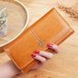Women's Leather Wallet	Woman Luxury Long Wallets Fashion Women Purses Money Bags 2022 Handbags Womens Purse Cards Holder