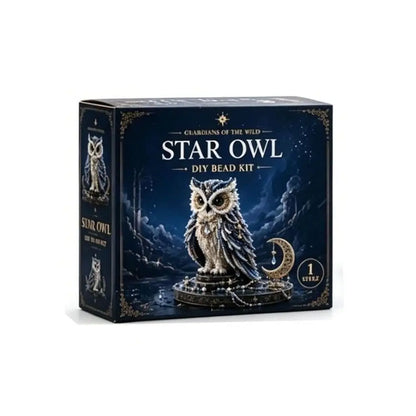 3D Design Animal Guardian Beading Kit Animal Shape Material Package DIY Beadwork Craft Kit with Colorful Beads Handmade
