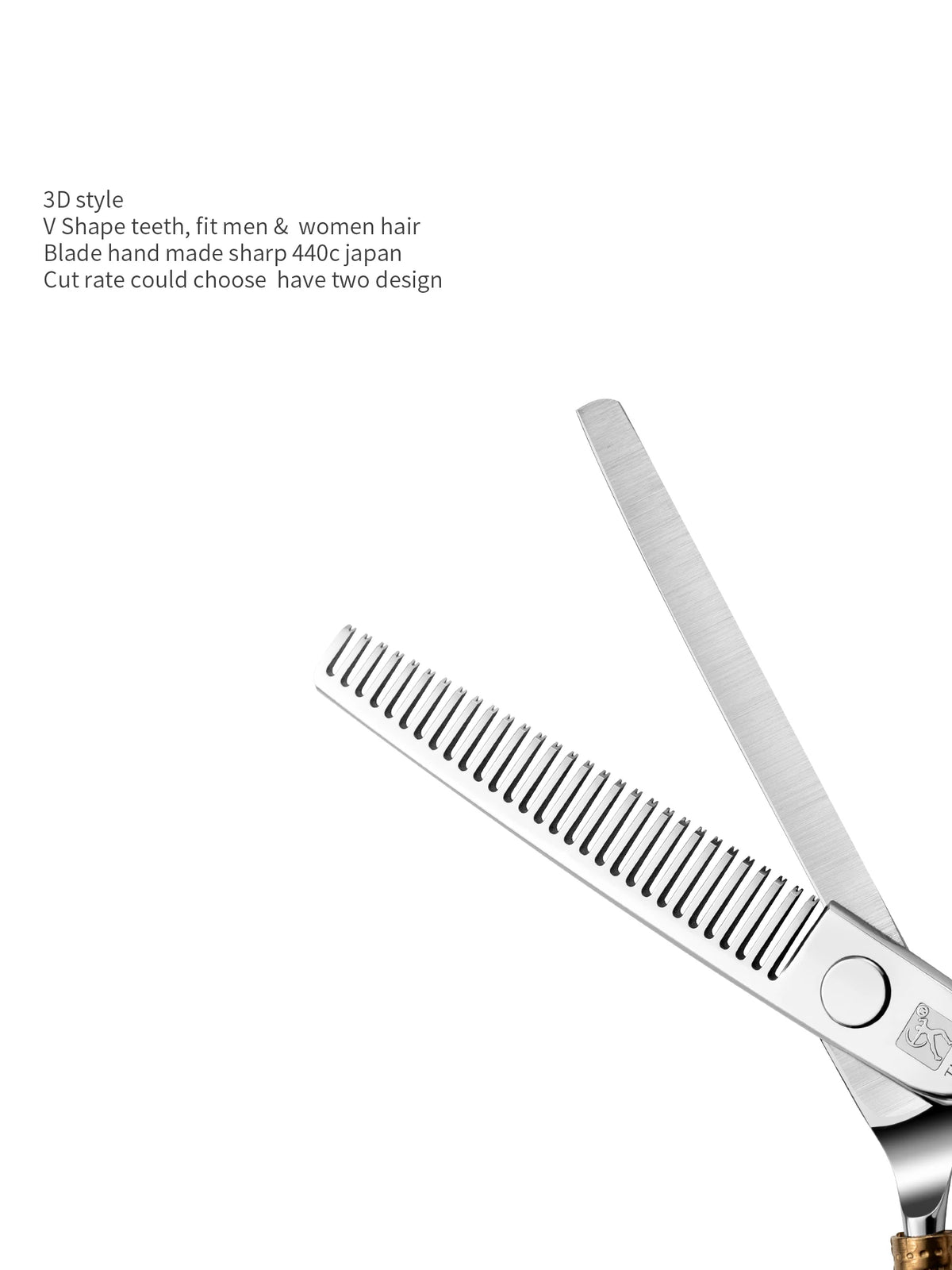 Titan 3D Scissors Professional Barber Hairdressing Shears Hair Cutting Machine Barber Shop Hair Scissors