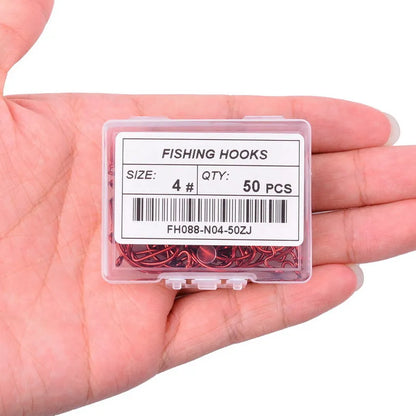 10pcs/ Box Fishing hook Offset 8# - 5/0# crank hook for soft worm bait fishhook crankbait fishing tackle accessories pesca hooks