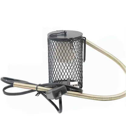 E27 Pet Heating Lamp for Turtle Snake lizard Infrared Ceramic Emitter Heat Light 100W Reptile Lamp EU Plug