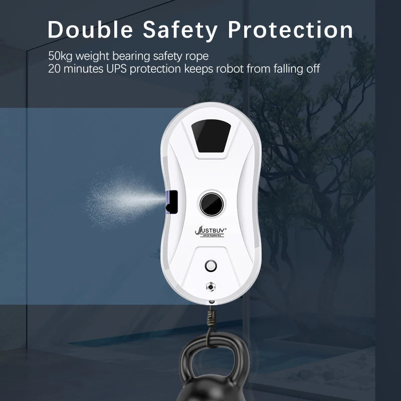 Window Robot Vacuum Cleaner Cleaning Electric Glass limpiacristales Remote Control Machine