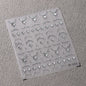 1pcs 5D Star Moon Nail Stickers Kawaii Pink Retro Bronzing Nail Art Sticker Decorations Decals DIY Adhesive Slider Accessories