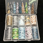 New Flower Nail Foils for Transfer Paper Stickers Floral Adhesive Fruit Nails Wraps Fish DIY Water Marble Nail Art Decorations