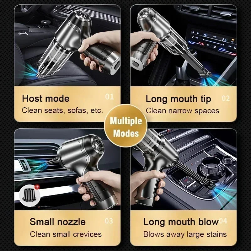 95000Pa Brushless Vacuum Cleaner Strong Suction Handheld Car Vacuum Cleaner Portable Robot Cleaner For Car Home Desktop Keyboard