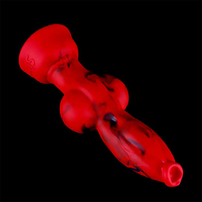 18+ Soft Silicone Dog Knot Dildo Penis Animal Dildo Realistic Gigante Sexy Adult Red Black Colors Big Dildos Sexy TоY Xxl Sextoy