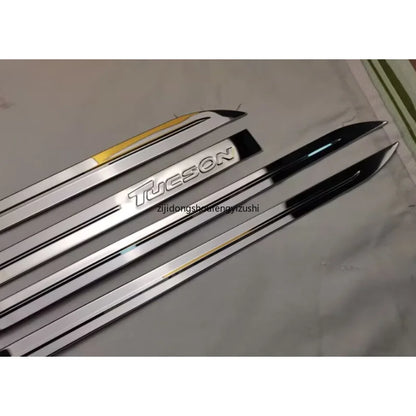 Car Accessories 2015 2016 2017 2018 2019 For Hyundai Tucson  Body door side anti-collision decorative bright strip