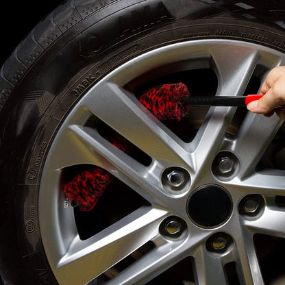 Auto Tire Wheel Detailing Brushs Set Multifunctional Car Cleaning tools for Car Rim Tire Bendable Detail Clean Easy Car Wash Too