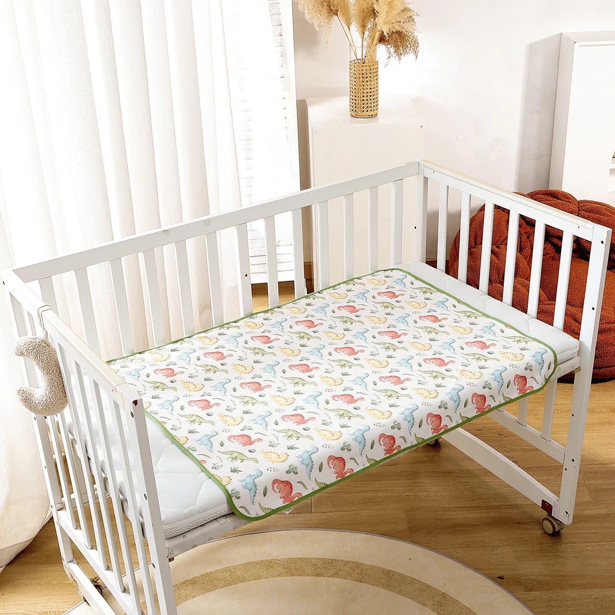 Children's Urine-proof Pads Waterproof Washable Mattress Urine Mat Bed Protector Urine Pads Cloth Breathable for 0-6 Years Baby