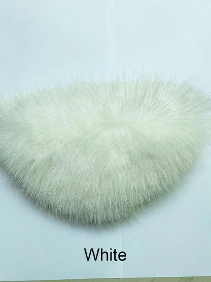 ZADORIN Luxury Big Collar Spliced Cropped Faux Fur Coat Woman Clothing Thicken Furry Faux Fur Jacket Winter Fur Coats Top Mujer