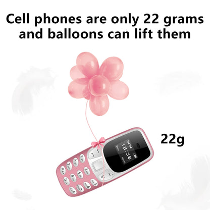 SERVO BM10 Tiny Mobile Phone 2G GSM Bluetooth Earphone Voice Changer Dialer mini Telephone Call Recording Dual SIM Dual Standby Unlocked Small Cellphone