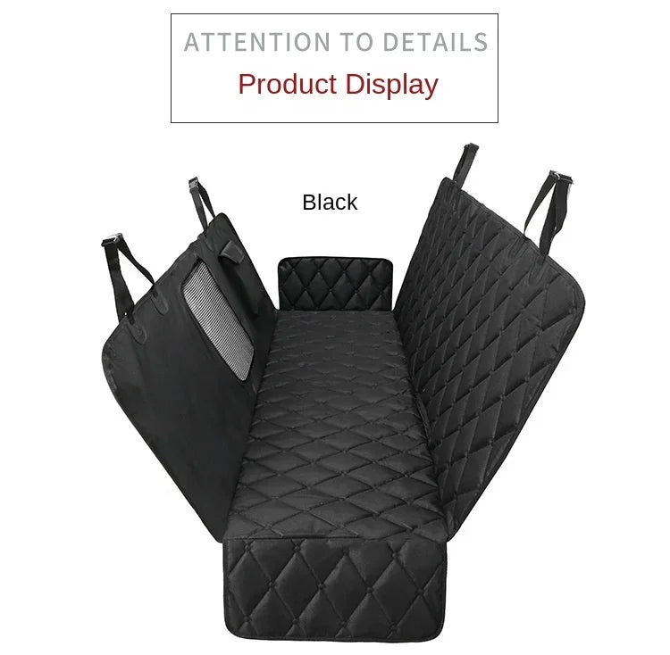 Universal Dog Car Seat Cover Waterproof Pet Car Seat Back Row Dog Pad Hammock Vehicle Rear Cover Cushion for Dogs Safety Pad