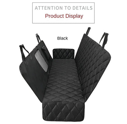 Universal Dog Car Seat Cover Waterproof Pet Car Seat Back Row Dog Pad Hammock Vehicle Rear Cover Cushion for Dogs Safety Pad