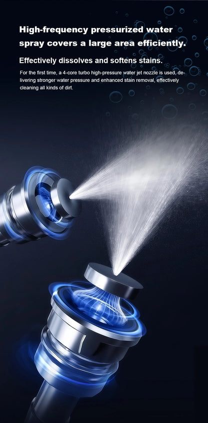 Robot Window Cleaner Liectroux S11,9000Pa Strong Suction, 4-Way Water Spray, Floating Scraping Tech, Smart Memory,APP Control
