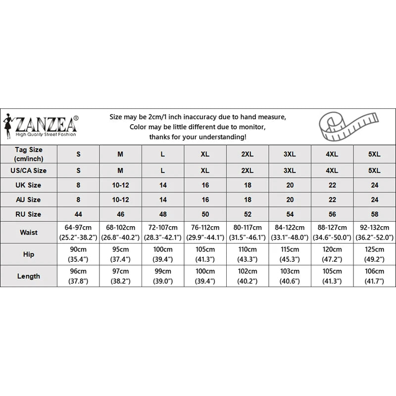 ZANZEA Oversized Long Skirts Women High Waist Print Patchwork Maxi Bottoms Casual Loose Elastic Waist Fashion Jupes Faldas Saia