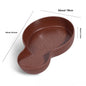 Turtle Bathing Pool Feeding Dish Durable Reptile Water Bowl for Box Turtles Frogs and Pets Easy to Clean Habitat Accessory