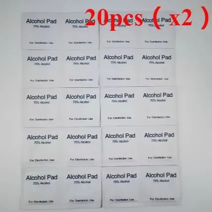 Alcohol Swabs for Skin 75% Wound Disinfection, Convenient to Carry Outdoor Sports Disaster Essential First Aid Box Supplies