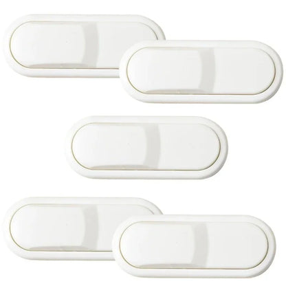 3/5/10Pcs Children's Drawer Safety Latch Cabinet Door Protection Baby Anti Pinch Hand Invisible Lock Opposite Door Wardrobe Lock