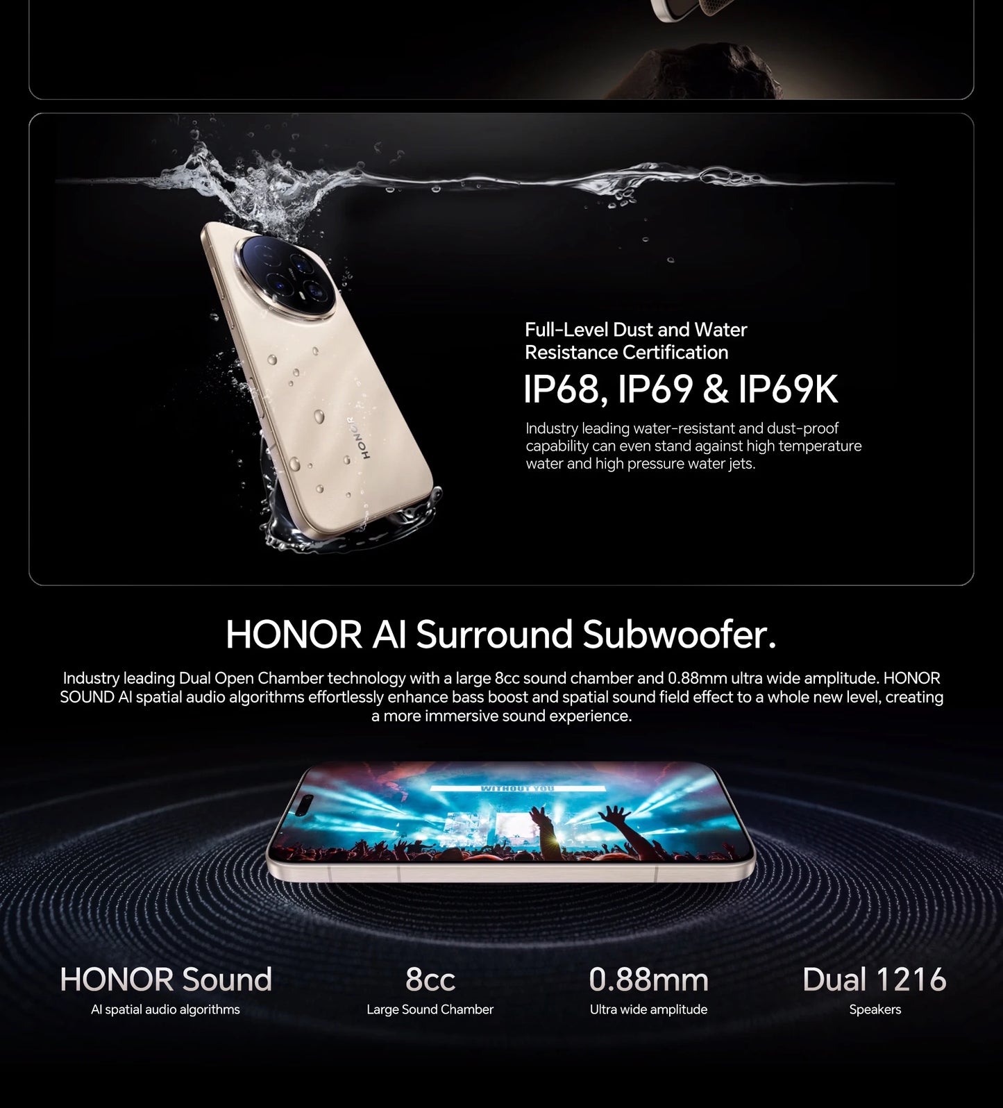HONOR Magic 8 Pro 5G EU Version Smartphone Snapdragon 8 Elite Gen 5 200MP AIMAGE 6270mAh 100W 6.71''OLED NFC ESIM Honor
