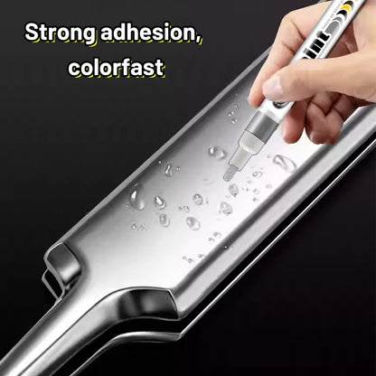 Silver Chrome Plating Touch Up Pen Auto Car Oxidation Rust Scratch Repair Tool For Rim Handle Mirror Trim