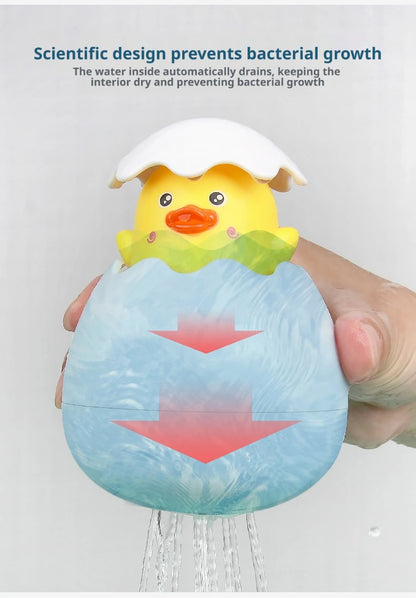 Baby Bathing Toy Kids Cute Duck Penguin Dinosaur Egg Water Spray Sprinkler Bathroom Sprinkling Shower Swimming Water Toys Gifts