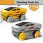 Space Track Toys Magic Climbing Electric Engineering Race Car Toy Bendable Flexible Race Track Cars Train Toy For Kid Gift