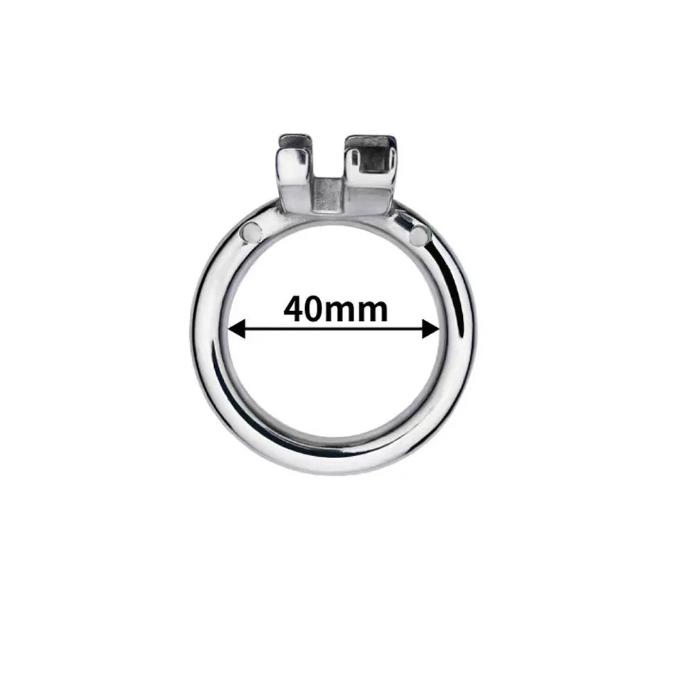 Stainless Steel Chastity Cage Device Penis Rings Bondage Belt Cock CB Lock BDSM Sex Toys for Man Gay Adult Products Accessories