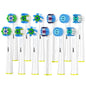 Replacement Toothbrush Heads Compatible with Oral-B ,4-12 Pcs Electric Brush Heads for Oral B Replacement Heads Pro500/1000