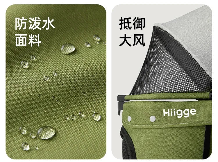 Foldable Pet Stroller Smooth Shockproof Stable Breathable Washable Outdoor Travel Cart for Dogs Cats
