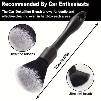 12pcs Car Detailing Brush Set Car Interior Detailing Brushes Auto Ultra Soft Brush Wheel Brush Car Cleaning Products