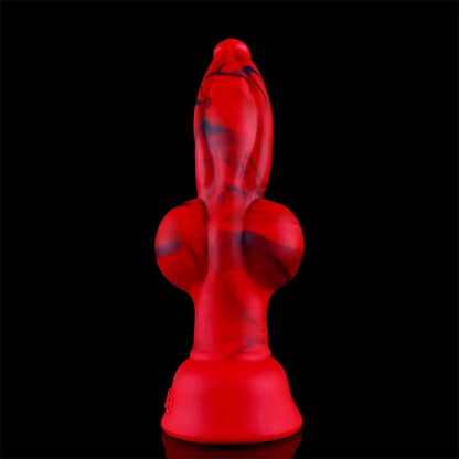 18+ Soft Silicone Dog Knot Dildo Penis Animal Dildo Realistic Gigante Sexy Adult Red Black Colors Big Dildos Sexy TоY Xxl Sextoy