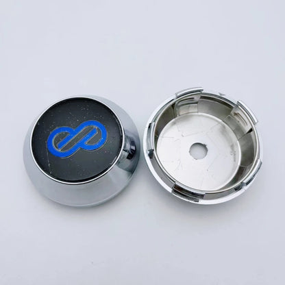 4pcs 60mm 64mm 65mm 68mm 69mm  Car Wheel Center Caps With Enkei Logo Emblem Car Accessories for Wheel Hubcaps Hub Cover High Cap