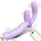 APP Strapless Strap-On G-Spot Dildo Vibrator Realistic Double-Ended Vibrating Butt Plug Anal Sex Toys for Women Lesbians Couples