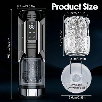 Realistic Vagina Masturbator Man Sex Machine Sextoy Male Sexual Toys Vibrator Automatic Masturbation Cup Pussy Sexy Toy Sex shop