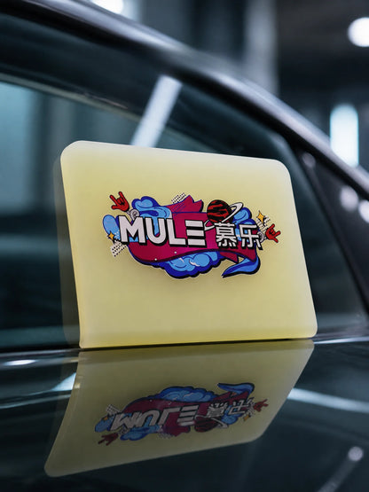 MULE Multi-Color TPU Car Vinyl Wrap Squeegee Scraper Auto PPF Film Installation Tool Essential Wrapping Tool for Professional Us