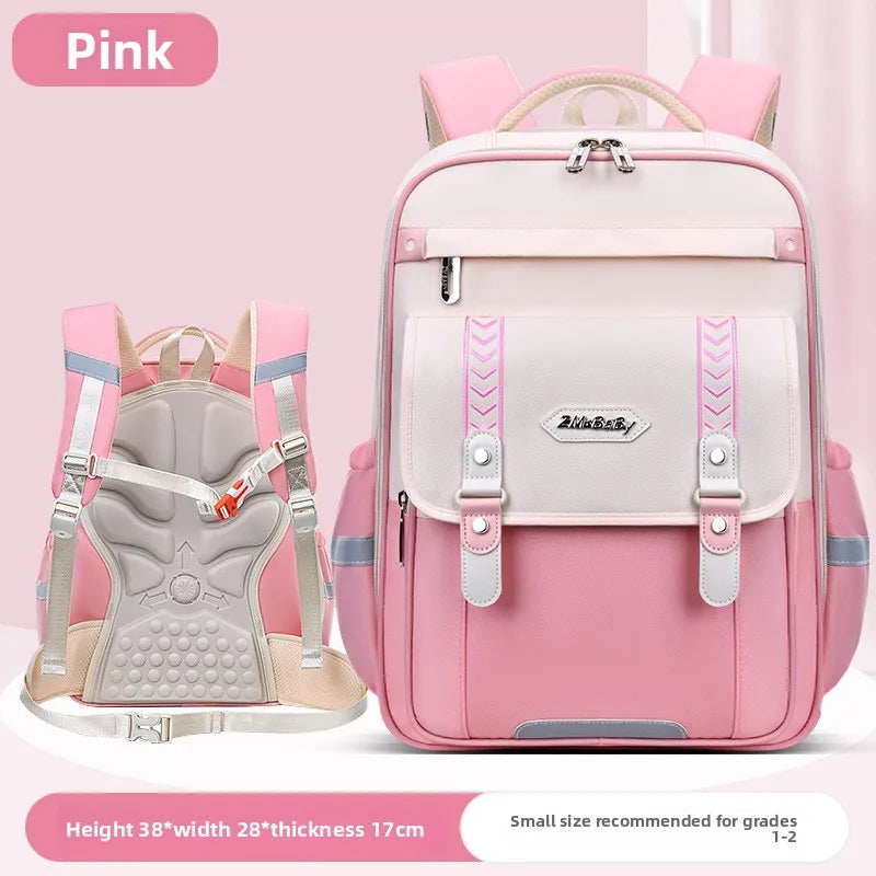 New Primary School Students' Backpacks for Boys and Girls Suitable for Grades 1-6 - 9 Large Capacity Children's School Bags
