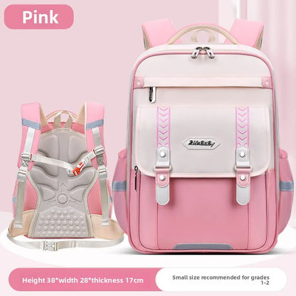 New Primary School Students' Backpacks for Boys and Girls Suitable for Grades 1-6 - 9 Large Capacity Children's School Bags