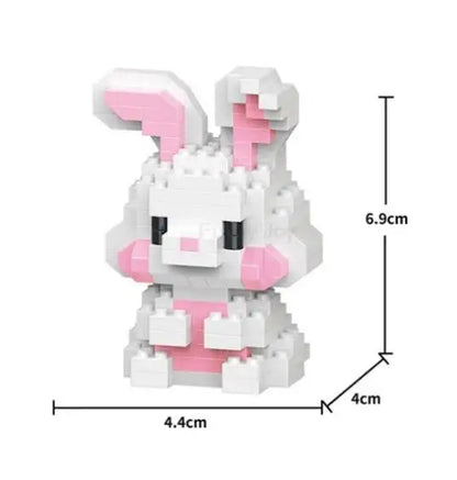 Insect Micro Animals Pet Cats Dog Building Blocks 3D Diamond Model BEE Snail Brick City Construction Toy for Children Kid Gift